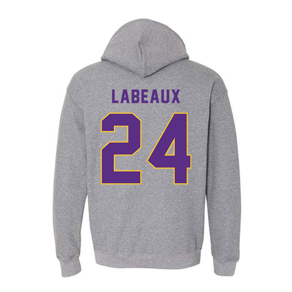 East Carolina - NCAA Men's Basketball : Trevion LaBeaux - Classic Shersey Hooded Sweatshirt-1