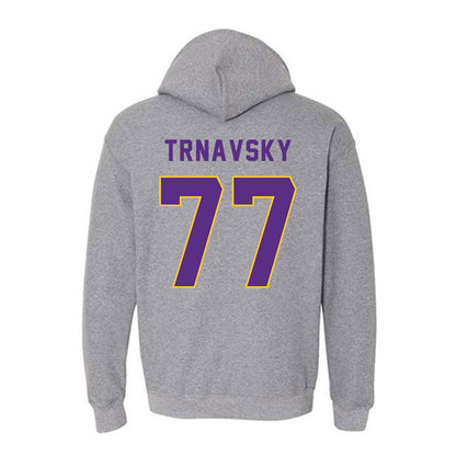 East Carolina - NCAA Football : Cooper Trnavsky - Classic Shersey Hooded Sweatshirt-1
