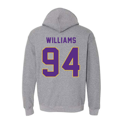 East Carolina - NCAA Football : Javon Williams - Classic Shersey Hooded Sweatshirt-1
