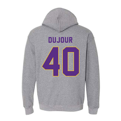 East Carolina - NCAA Football : Kendrick DuJour - Classic Shersey Hooded Sweatshirt-1