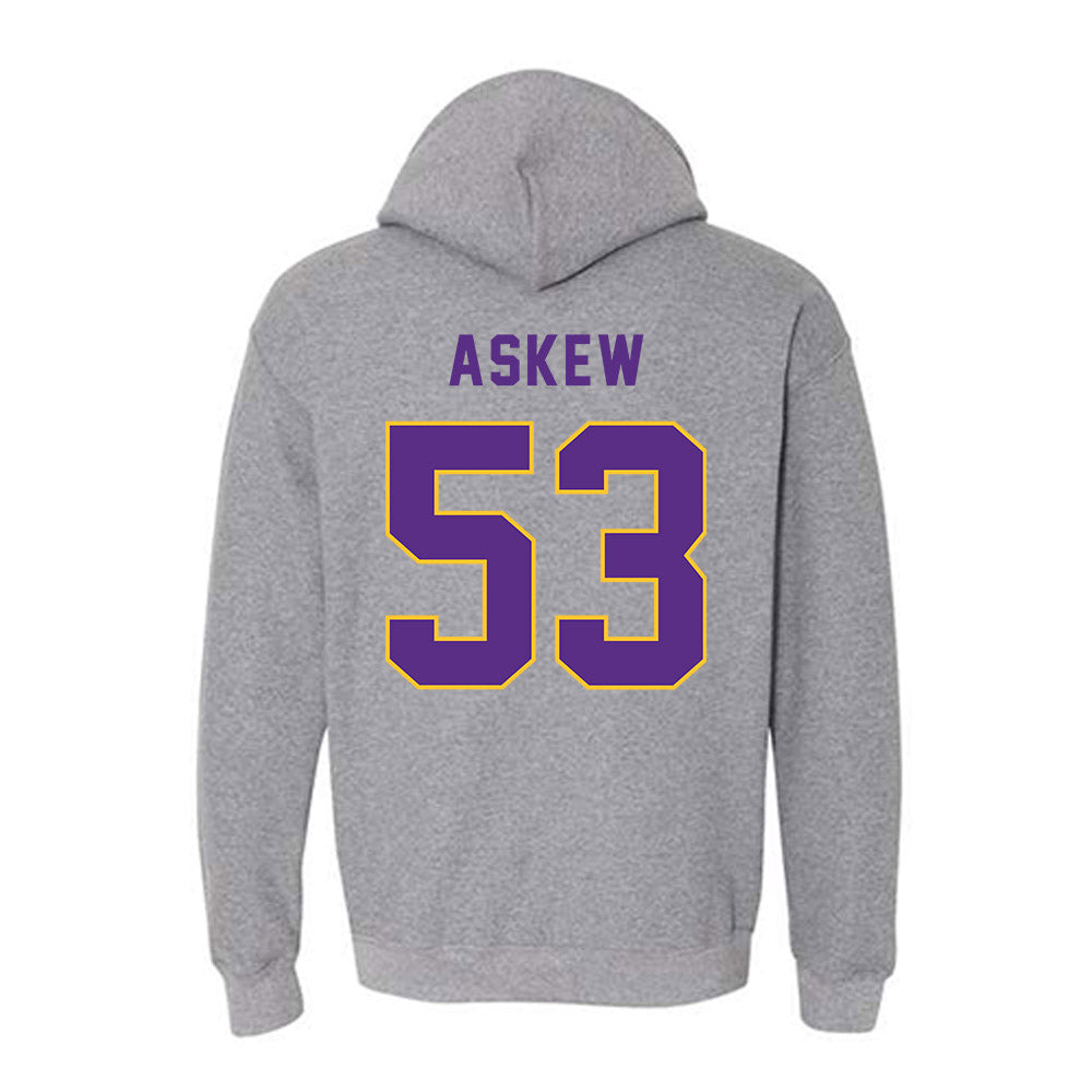 East Carolina - NCAA Football : Panda Askew - Classic Shersey Hooded Sweatshirt-1
