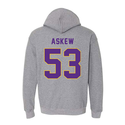 East Carolina - NCAA Football : Panda Askew - Classic Shersey Hooded Sweatshirt-1