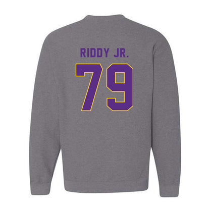 East Carolina - NCAA Football : Sam Riddy Jr. - Classic Shersey Crewneck Sweatshirt-1