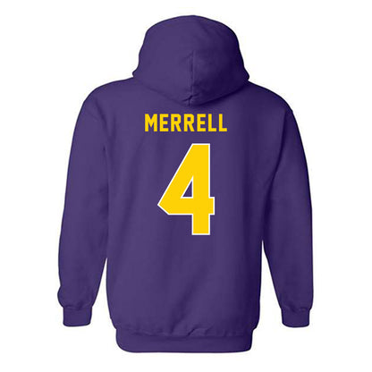 East Carolina - NCAA Football : Kevon Merrell - Classic Shersey Hooded Sweatshirt-1