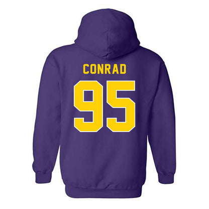 East Carolina - NCAA Football : Andrew Conrad - Classic Shersey Hooded Sweatshirt-1