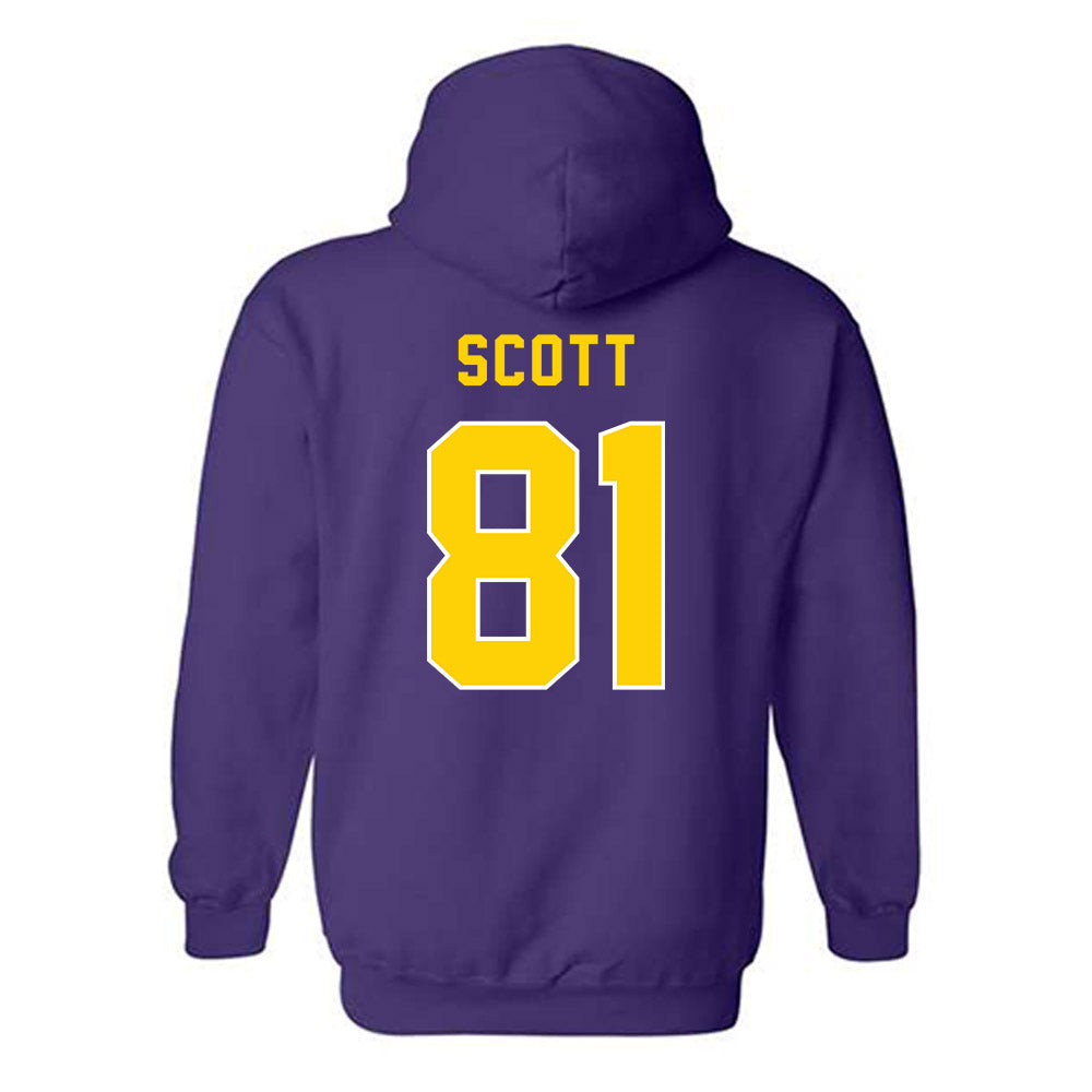 East Carolina - NCAA Football : Mason Scott - Classic Shersey Hooded Sweatshirt-1