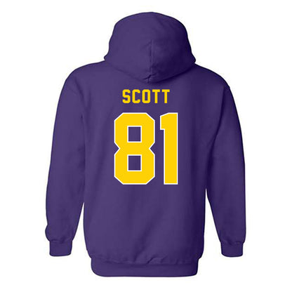 East Carolina - NCAA Football : Mason Scott - Classic Shersey Hooded Sweatshirt-1