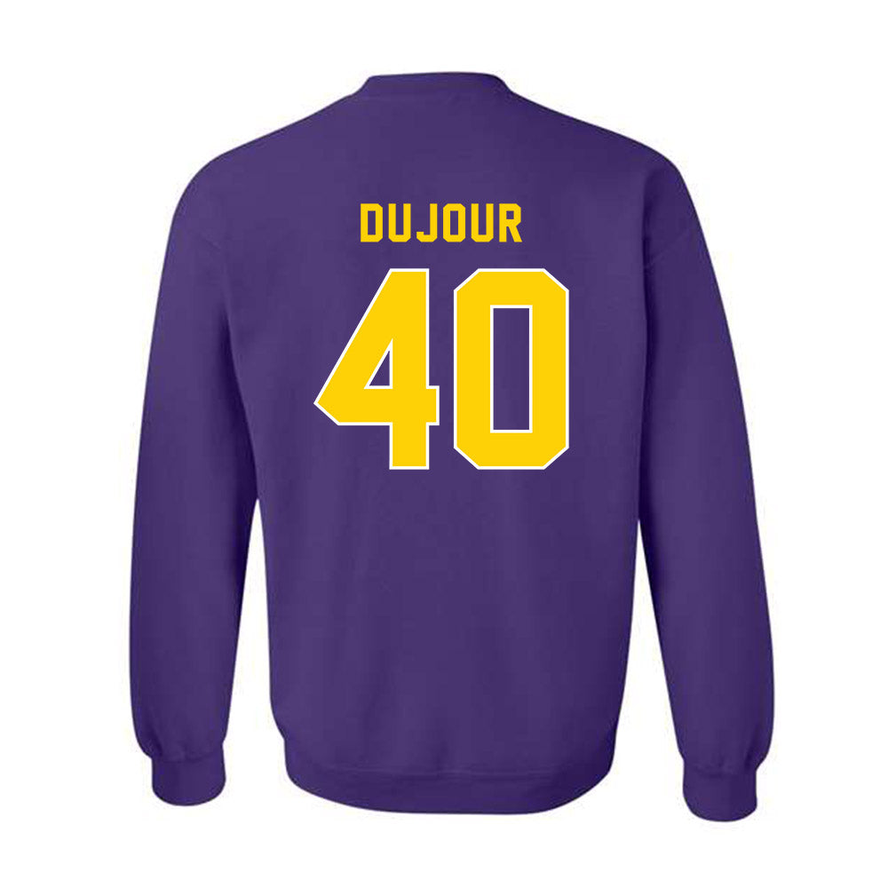 East Carolina - NCAA Football : Kendrick DuJour - Classic Shersey Crewneck Sweatshirt-1