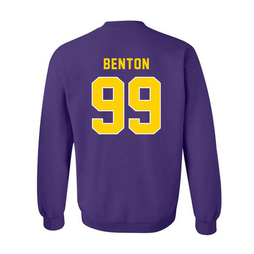 East Carolina - NCAA Football : Justin Benton - Classic Shersey Crewneck Sweatshirt-1