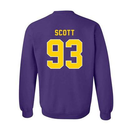 East Carolina - NCAA Football : Everett Scott - Classic Shersey Crewneck Sweatshirt-1