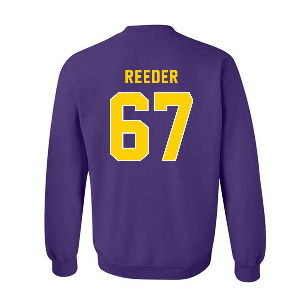 East Carolina - NCAA Football : Peyton Reeder - Classic Shersey Crewneck Sweatshirt-1