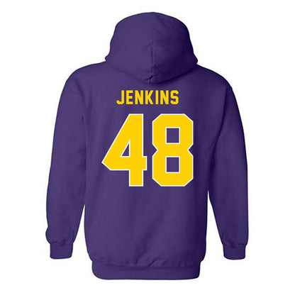 East Carolina - NCAA Baseball : Sean Jenkins - Classic Shersey Hooded Sweatshirt-1