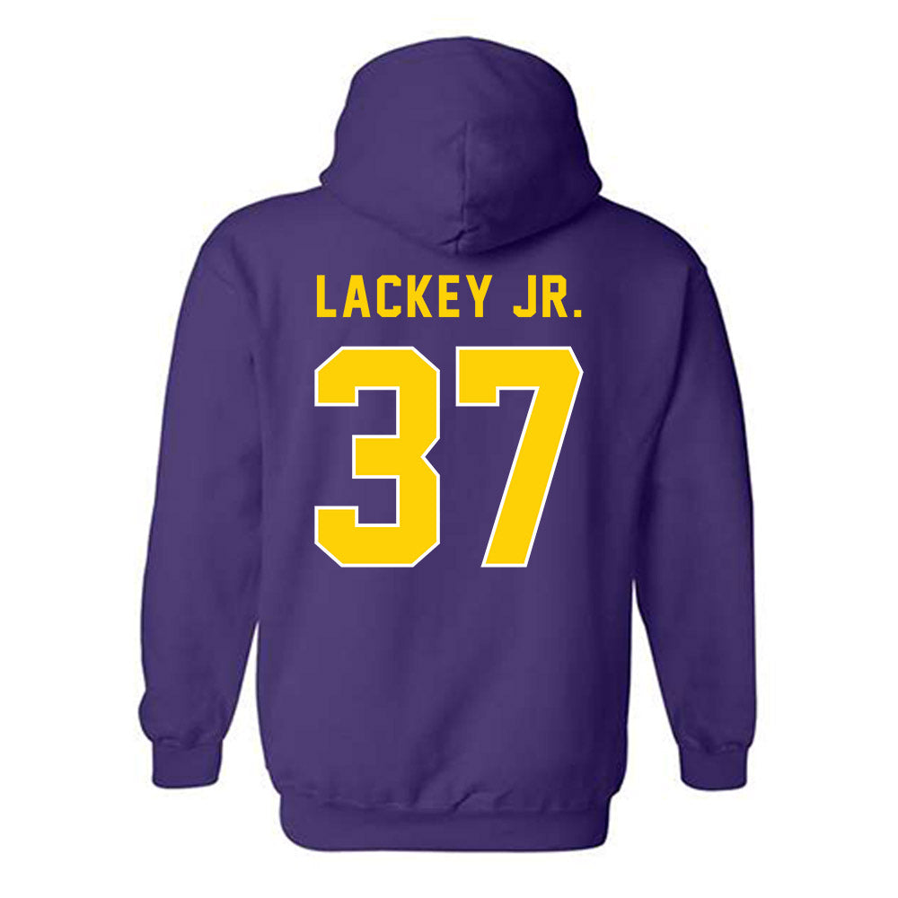 East Carolina - NCAA Football : Bernard Lackey Jr. - Classic Shersey Hooded Sweatshirt-1