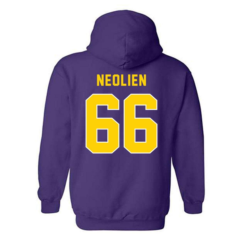 East Carolina - NCAA Football : Marleo Neolien - Classic Shersey Hooded Sweatshirt-1