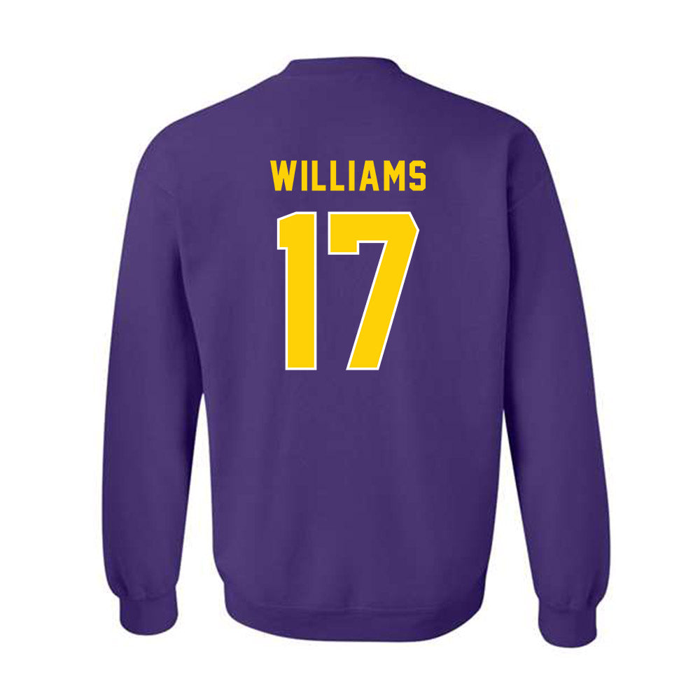 East Carolina - NCAA Football : Johnny Williams - Classic Shersey Crewneck Sweatshirt-1