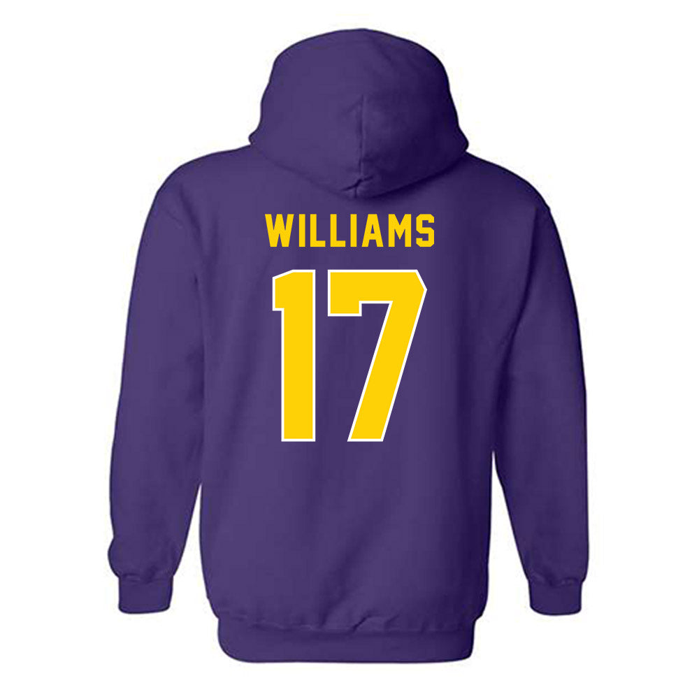 East Carolina - NCAA Football : Johnny Williams - Classic Shersey Hooded Sweatshirt-1