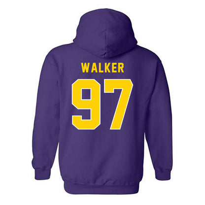 East Carolina - NCAA Football : Cole Walker - Classic Shersey Hooded Sweatshirt-1