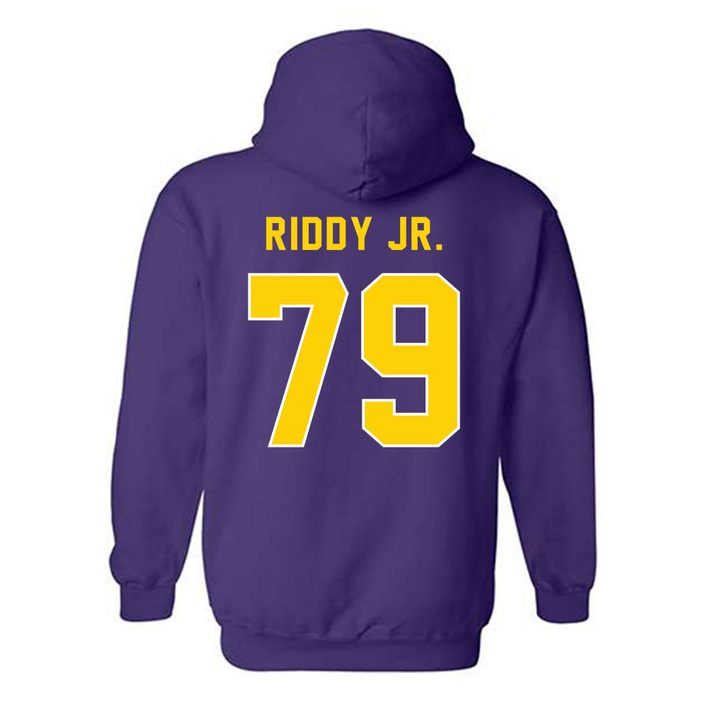 East Carolina - NCAA Football : Sam Riddy Jr. - Classic Shersey Hooded Sweatshirt-1