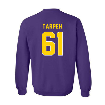 East Carolina - NCAA Football : Jayson Tarpeh - Classic Shersey Crewneck Sweatshirt-1