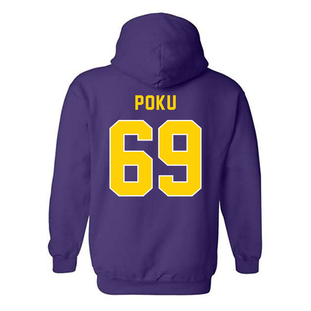 East Carolina - NCAA Football : Emmanuel Poku - Classic Shersey Hooded Sweatshirt-1