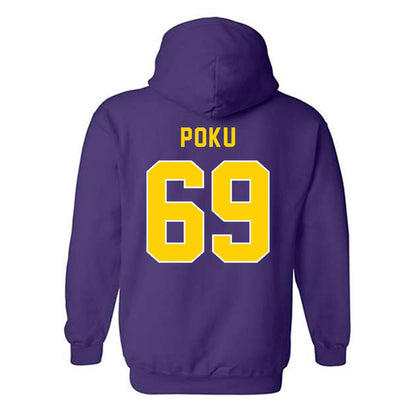 East Carolina - NCAA Football : Emmanuel Poku - Classic Shersey Hooded Sweatshirt-1