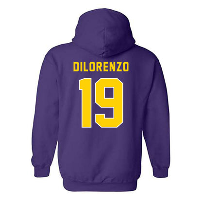 East Carolina - NCAA Baseball : Jackson DiLorenzo - Classic Shersey Hooded Sweatshirt-1