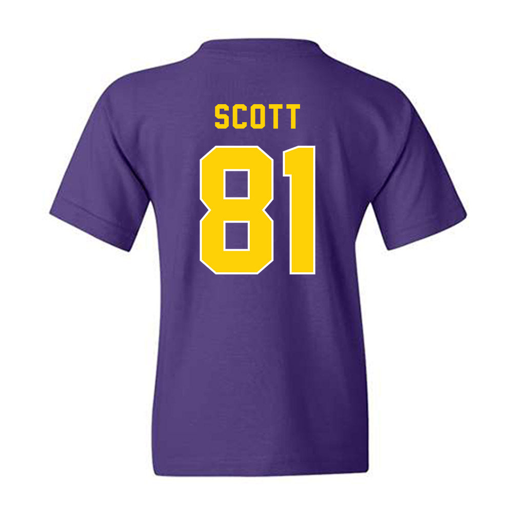 East Carolina - NCAA Football : Mason Scott - Classic Shersey Youth T-Shirt-1