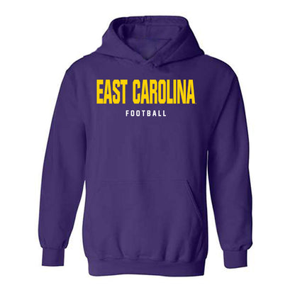 East Carolina - NCAA Football : Kyle Long - Classic Shersey Hooded Sweatshirt-0