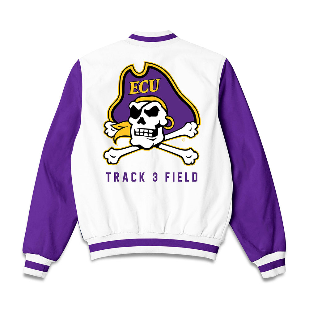 East Carolina - NCAA Women's Track & Field : Gabrielle Garner - Bomber Jacket-1
