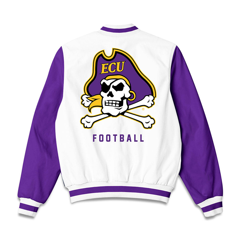 East Carolina - NCAA Football : Anthony Smith - Bomber Jacket-1
