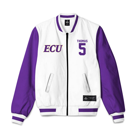 East Carolina - NCAA Women's Soccer : Molly Thomas - Bomber Jacket-0
