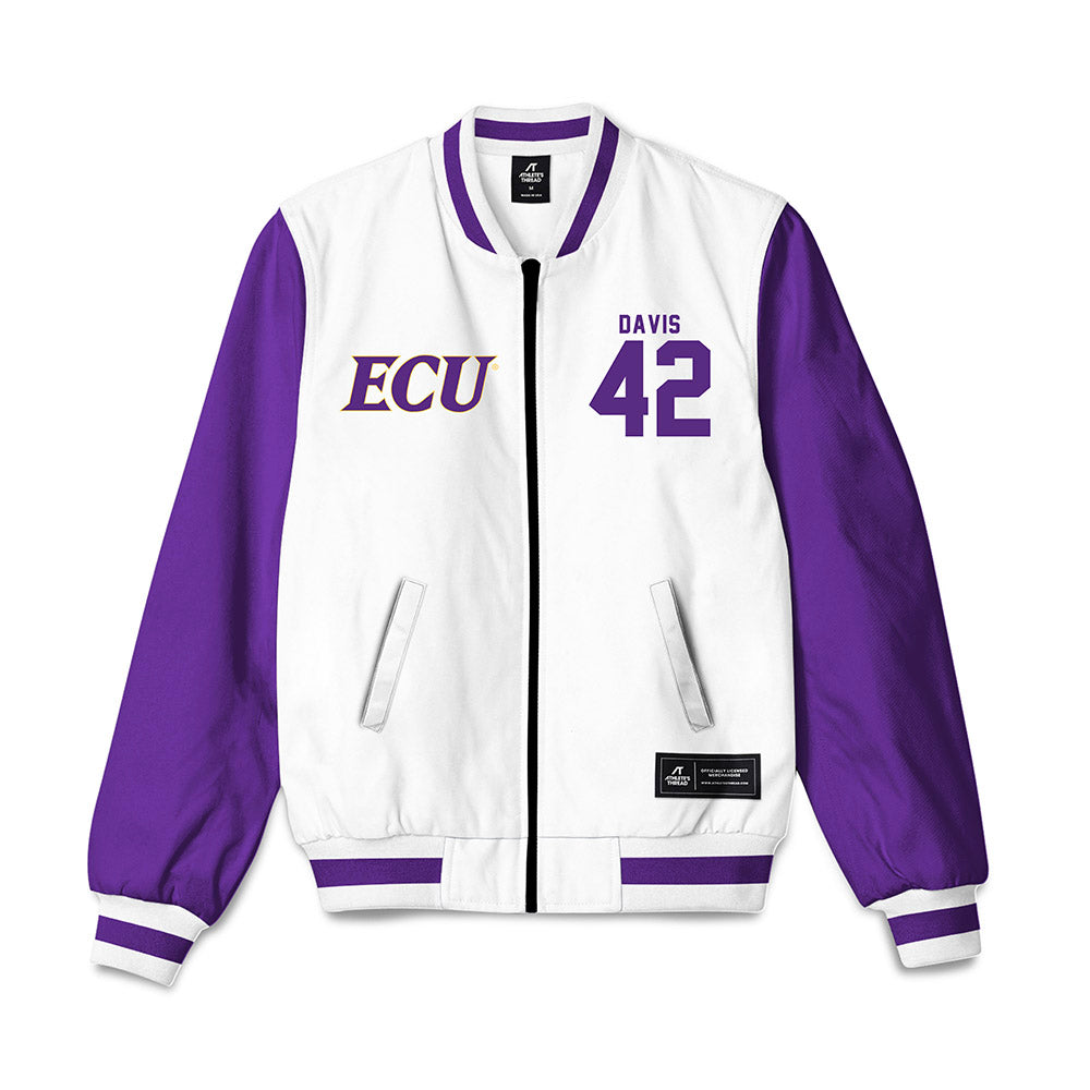 East Carolina - NCAA Football : Julien Davis - Bomber Jacket-0