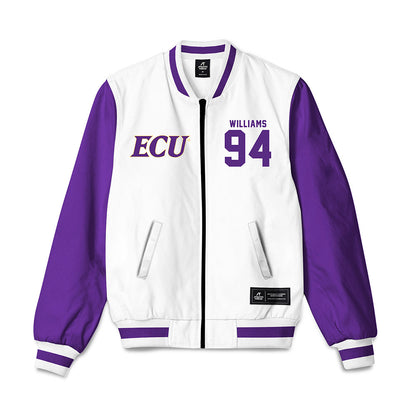 East Carolina - NCAA Football : Javon Williams - Bomber Jacket-0