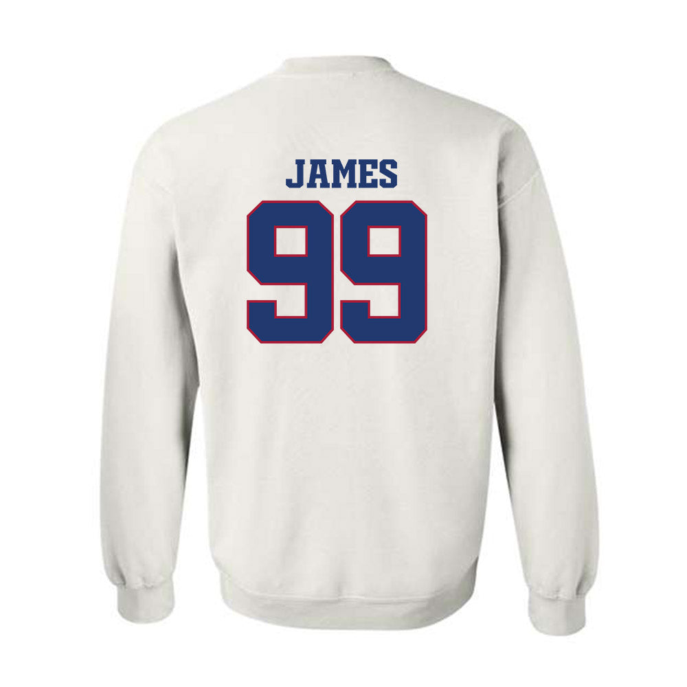 Arkansas - NCAA Football : Kaleb James - Classic Shersey Crewneck Sweatshirt-1