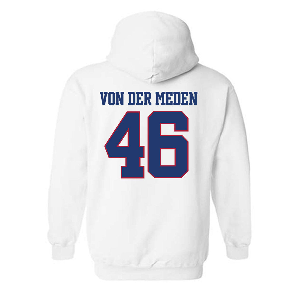 Arkansas - NCAA Football : Charlie von der Meden - Classic Shersey Hooded Sweatshirt-1