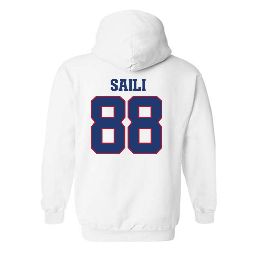 Arkansas - NCAA Football : Danny Saili - Classic Shersey Hooded Sweatshirt-1
