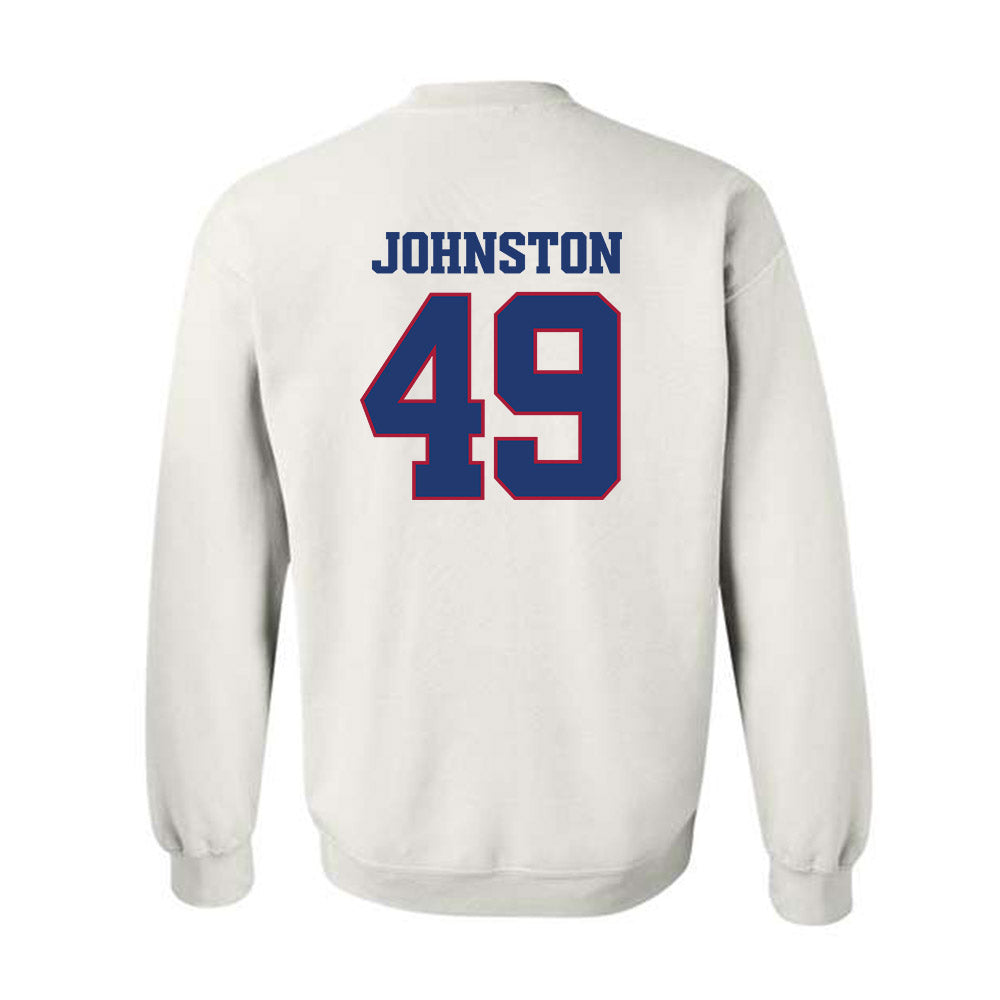 Arkansas - NCAA Football : Luke Johnston - Classic Shersey Crewneck Sweatshirt-1