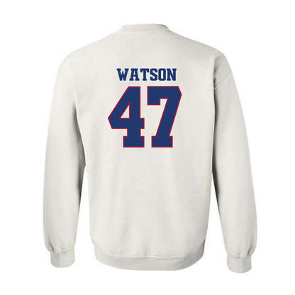 Arkansas - NCAA Football : Braylon Watson - Classic Shersey Crewneck Sweatshirt-1