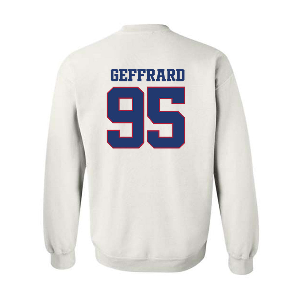 Arkansas - NCAA Football : Ian Geffrard - Classic Shersey Crewneck Sweatshirt-1