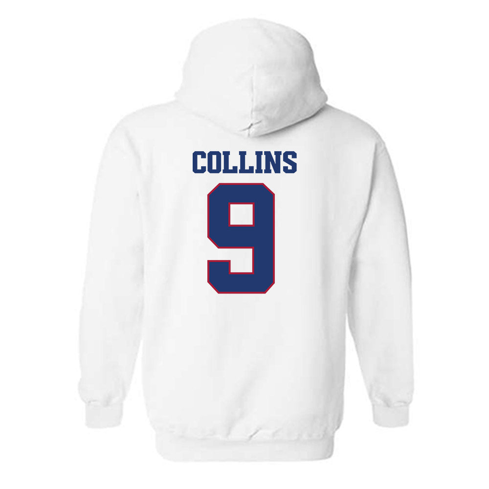Arkansas - NCAA Football : Charleston Collins - Classic Shersey Hooded Sweatshirt-1