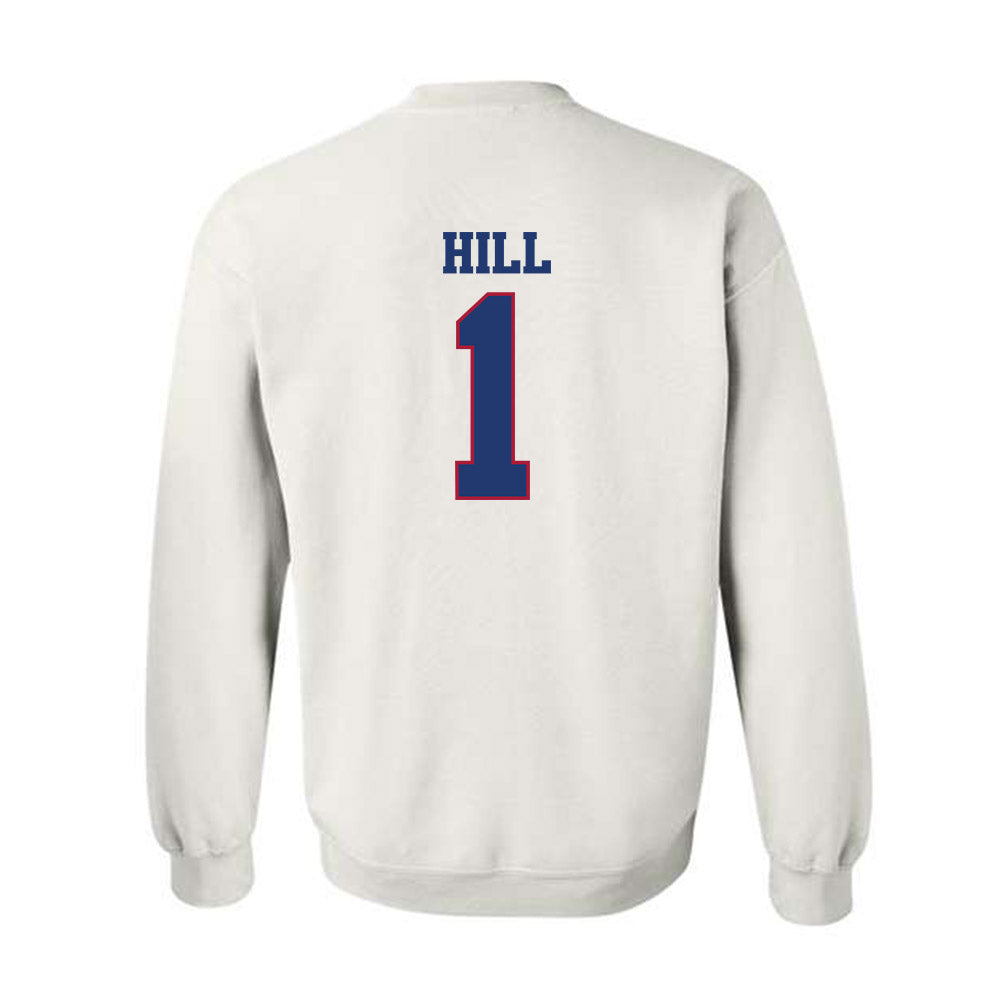 Arkansas - NCAA Football : Rodney Hill - Classic Shersey Crewneck Sweatshirt-1