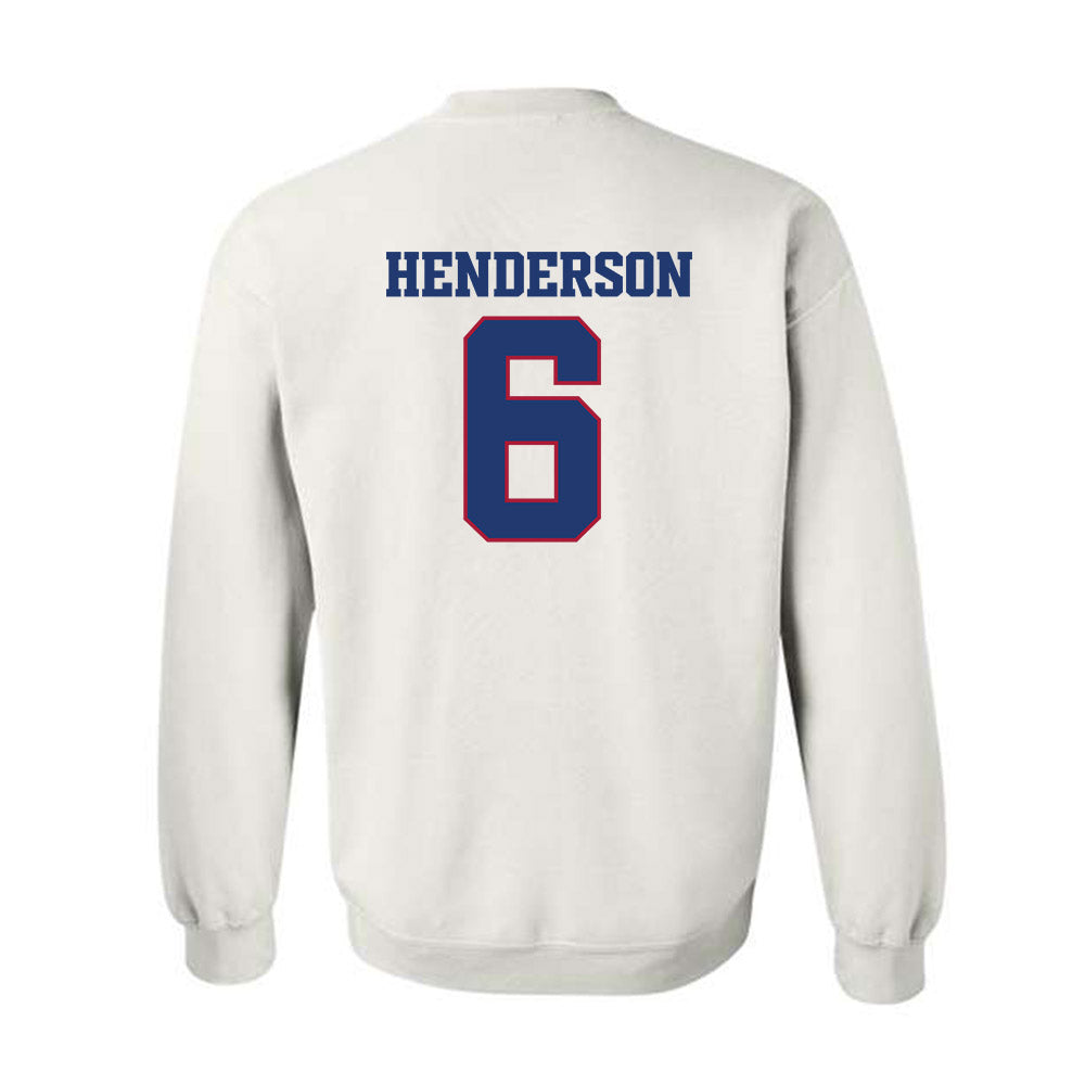 Arkansas - NCAA Football : Kavion Henderson - Classic Shersey Crewneck Sweatshirt-1