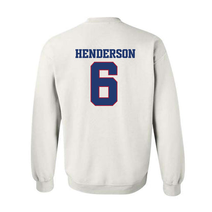 Arkansas - NCAA Football : Kavion Henderson - Classic Shersey Crewneck Sweatshirt-1