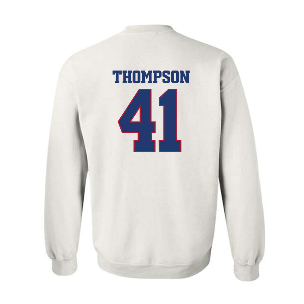 Arkansas - NCAA Football : Kyle Thompson - Classic Shersey Crewneck Sweatshirt-1