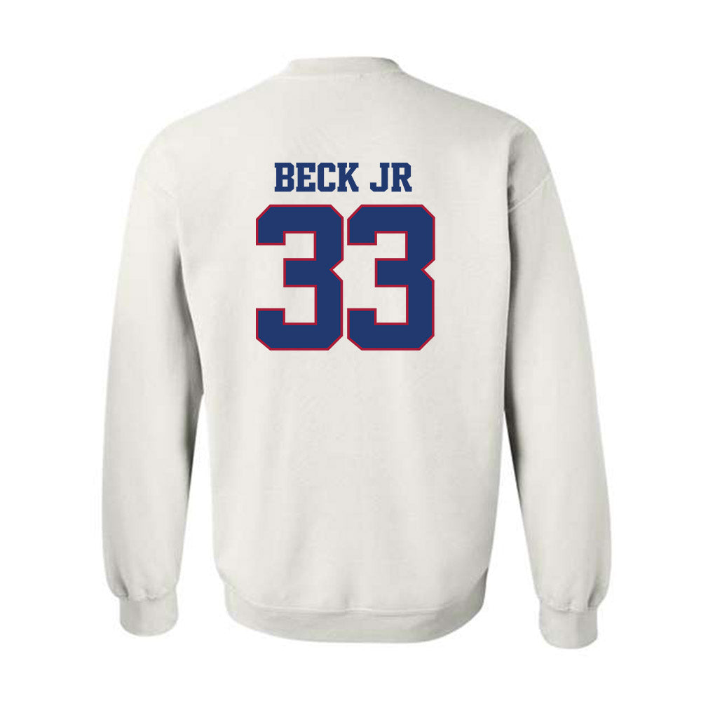Arkansas - NCAA Football : Jeremiah Beck Jr. - Classic Shersey Crewneck Sweatshirt-1
