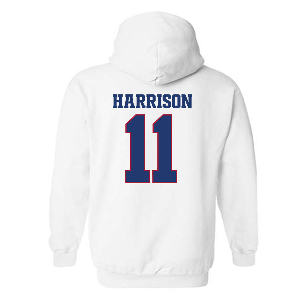 Arkansas - NCAA Football : Monte Harrison - Classic Shersey Hooded Sweatshirt-1