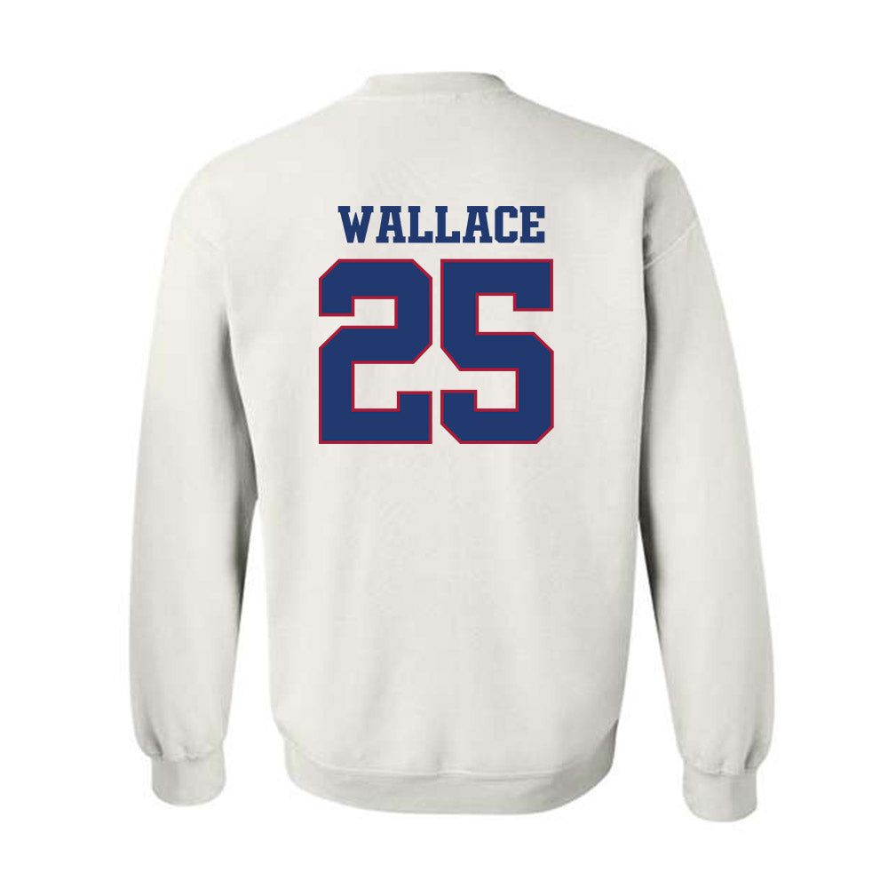 Arkansas - NCAA Football : Tavion Wallace - Classic Shersey Crewneck Sweatshirt-1