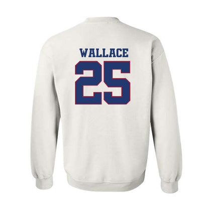 Arkansas - NCAA Football : Tavion Wallace - Classic Shersey Crewneck Sweatshirt-1