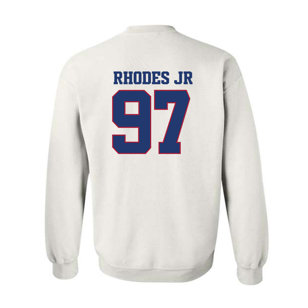 Arkansas - NCAA Football : Quincy Rhodes Jr - Classic Shersey Crewneck Sweatshirt-1