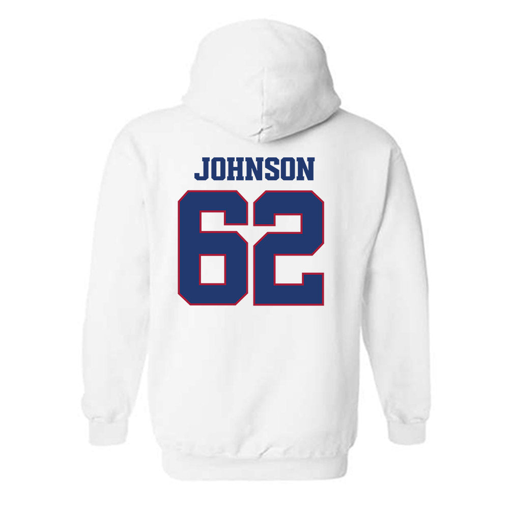 Arkansas - NCAA Football : Alex Johnson - Classic Shersey Hooded Sweatshirt-1